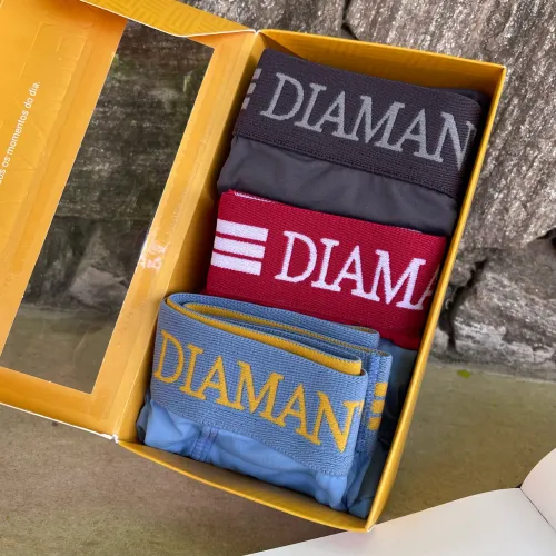 Kit cuecas diamantes | Pronta entrega | Loja física | Garanta já 