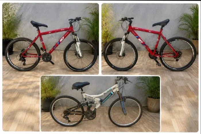 Vendo duas bicicletas uma M7 GT MAX aro 26