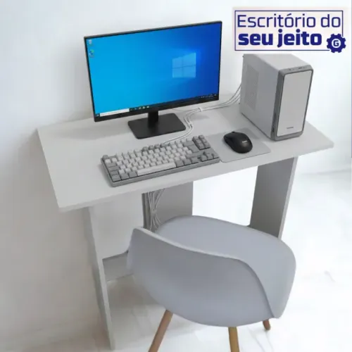 Mesa de Escritório NOVA 100% MDF Escrivaninha Multiuso para Notebook Estudo Computador