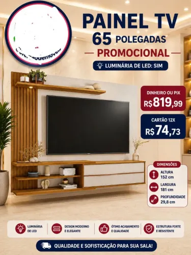 Painel novo na caixa