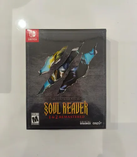 Soul Reaver 1+2 Remastered Deluxe Edition Switch Novo Lacrado