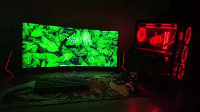 Setup Gamer Completo High-End - RTX 4060 Ti + Monitor Ultra-Wide 34"