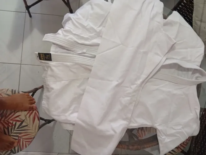 Kit Kimono Shiai Modelo Jr Karatê
