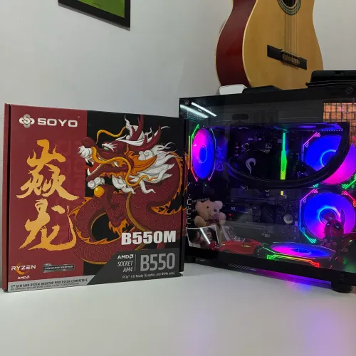 Kit Upgrade Ryzen 5 5600g + B550m soyo 