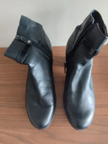 Bota de Couro Legitimo Femenino