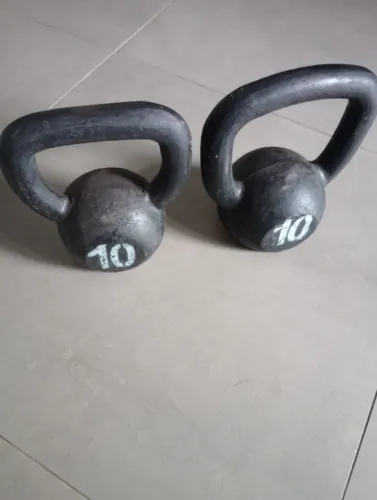 Kettlebells par de 10 kgs