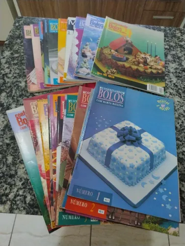 Livro de confeitaria Marta Ballina