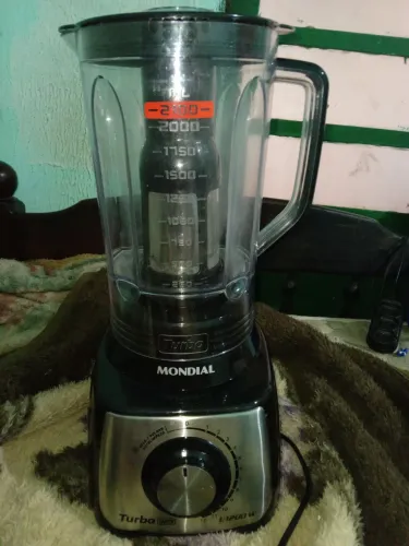 Liquidificador Mondial Turbo Inox L-1200W