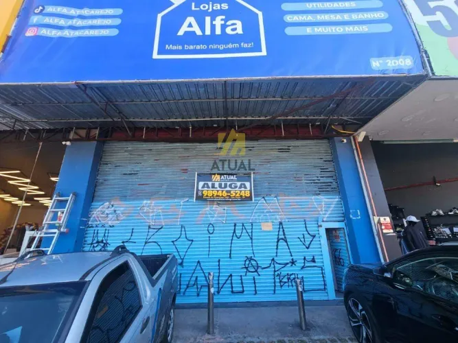 Salão Comercial para locação na Estrada do Alvarenga | 3 Salas e 2 Vagas