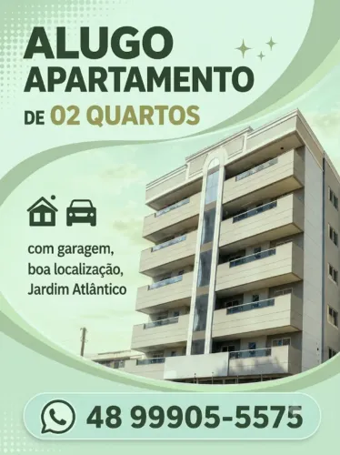 PROMOÇÃO!!! LOCAÇÃO ALUGUEL APARTAMENTO 2 QUARTOS JARDIM ATLÂNTICO FLORIANÓPOLIS FLORIPA