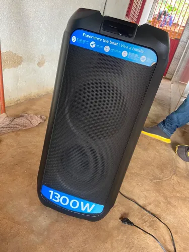 Caixa de som Philips 1300w