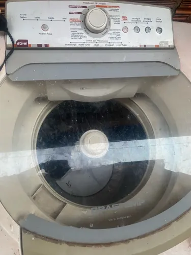 Máquina de lavar que não funciona