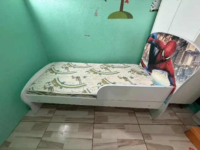 Cama infantil Homem Aranha