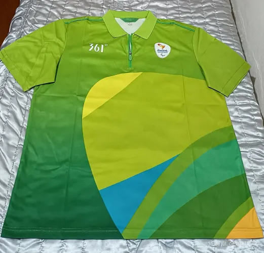 Blusa Oficial das Paralimpíadas Rio 2016 Tamanho GG<br><br>