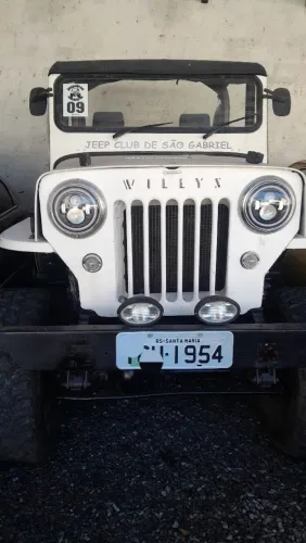 Willys Overland Jeep 2.6 12V Gasolina 2P 1954