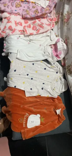 Lote de roupa bebê  10 peças G P M mais sapato