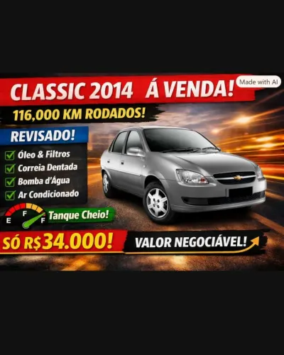 Chevrolet Classic Life/ls 1.0 VHC Flexp. 4P 2014