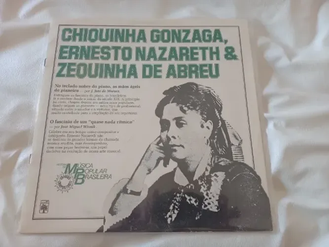 Lp Disco de vinil Chiquinha Gonzaga, Zequinha de Abreu - História da Mpb