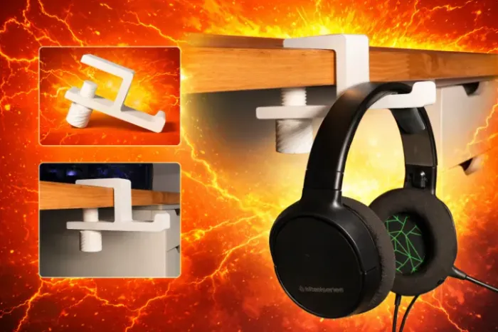 suporte de mesa para headset