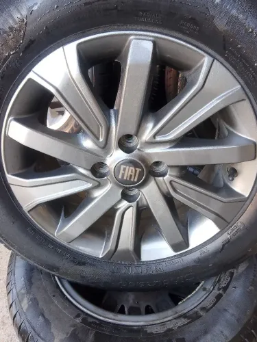 Jogo de rodas Aro 15 Fiat 
