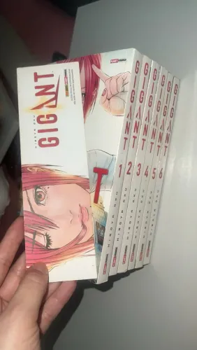 Coleção manga GIGANT com marca texto