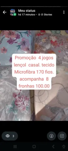 4 jogos lençol  casal padrão campanha 8 fronhas .tecido Microfibra  170 fios.  