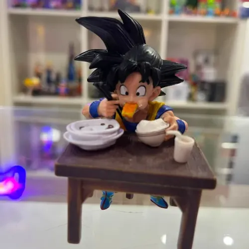Action Figure- Goku -coleção Dragon Ball Z: Saiyan Foodie