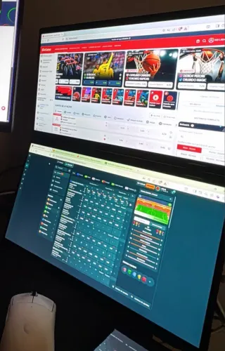 Monitor duplo portátil USB-C
