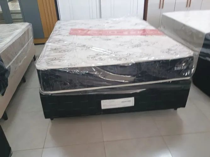 Cama casal de mola ensacada 