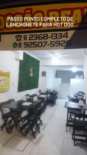 Grande oportunidade, passo ponto completo para lanchonete.