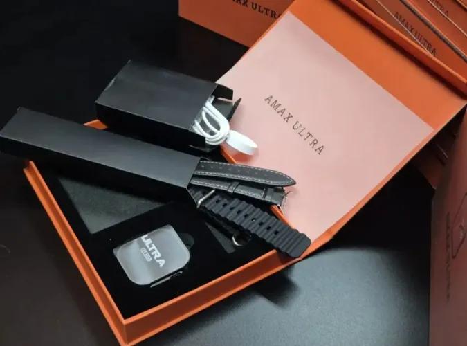 SMARTWATCH AMAX ULTRA + 5 PULSEIRAS GRÁTIS ?