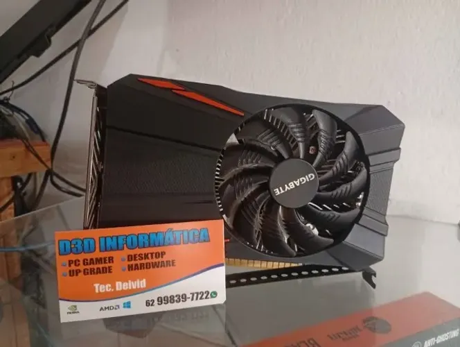GTX 1050ti 4GB. Gigabyte .