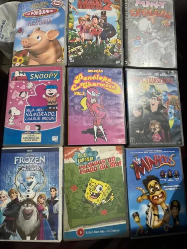 Lote DVDs Infantil