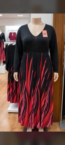 Vestido longo 6xl Tam 52