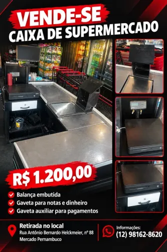CAIXA DE SUPERMERCADO 