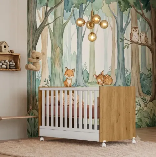 BERÇO MINI CAMA EM 2 CORES - COMPRE HOJE RECEBA AMANHÃ