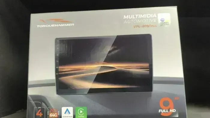 Multinidia 9 polegadas completa com Android 64GB cArplay e Android auto //