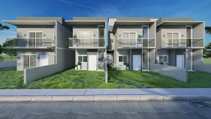 Casa Sobrado à venda com 2 suítes, 104,74 m² no Loteamento Campo Duna - Imbituba SC