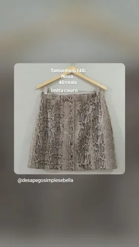 Roupas femininas semi nova