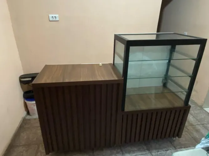 Vitrine de exposição de produtos