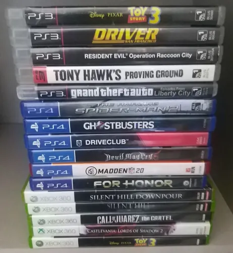 Jogos PS3/PS4/Xbox 360 Originais