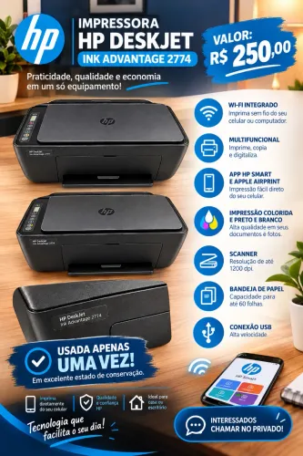 IMPRESSORA DESKJET 2774