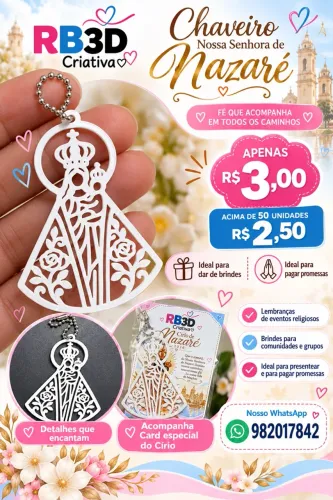 Chaveiros Nossa Senhora de Nazaré 2026