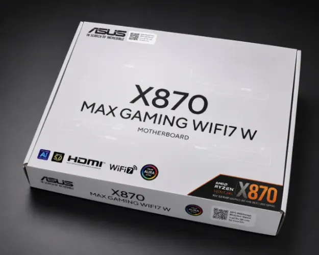 Placa Mãe Asus X870 Max Gaming Wi-Fi 7 W AMD Soquete AM5