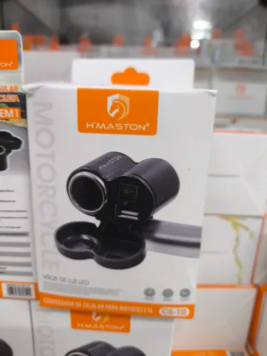 Carregador de celular para moto