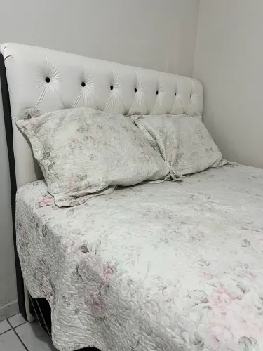 Base cama Box casal + cabeceira 