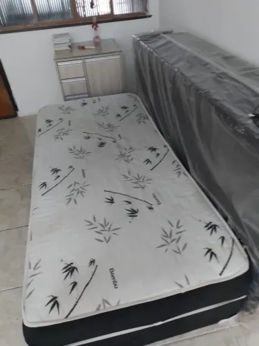 Cama Box Casal Acolchoada