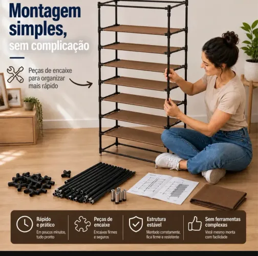 Sapateira organizadora