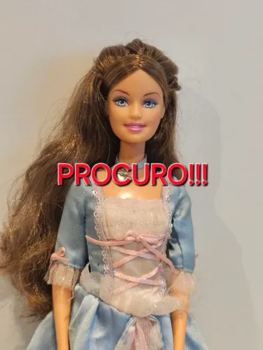 Boneca Barbie Erika Princesa e a Plebeia LEIA A DESCRIÇÃO