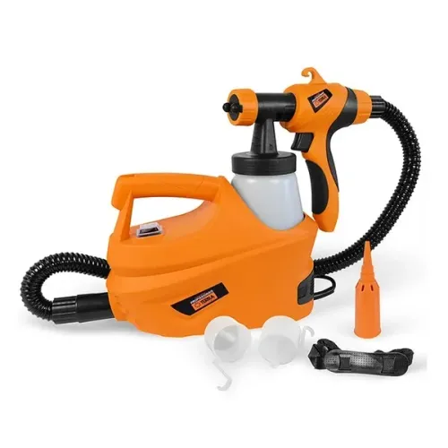 Pistola de Pintura Pulverizadora e Mini Compressor 350w Terra